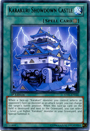 Karakuri Showdown Castle [STBL-EN046] Rare 