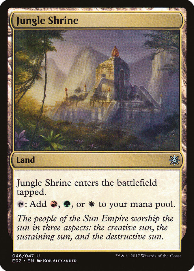 Jungle Shrine [Explorers of Ixalan] 