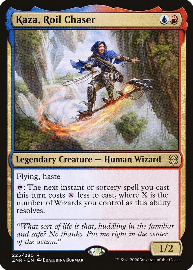 Kaza, Roil Chaser [Zendikar Rising] 