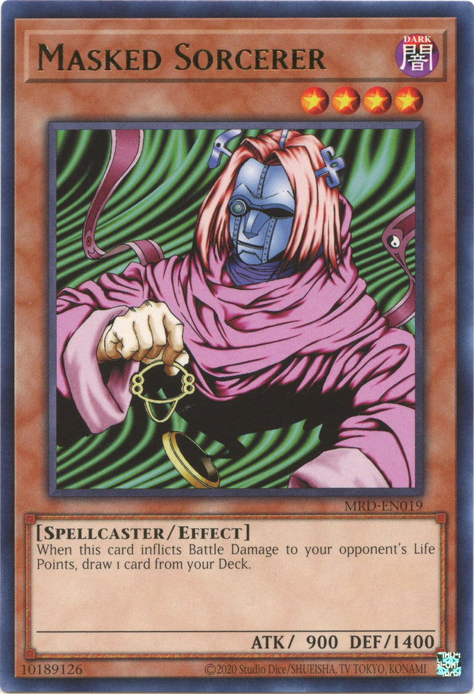 Masked Sorcerer (25th Anniversary) [MRD-EN019] Rare 