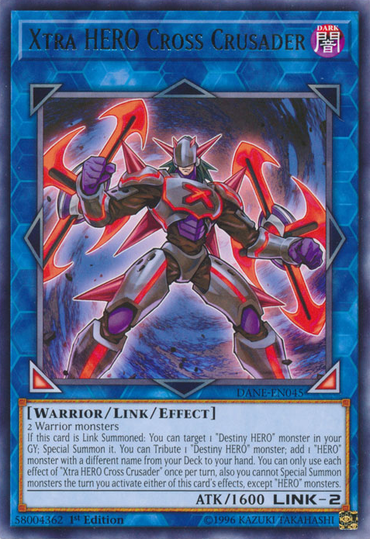 Xtra HERO Cross Crusader [DANE-EN045] Rare 