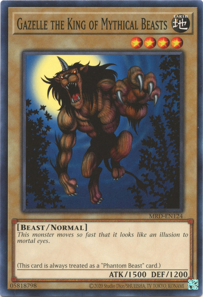 Gazelle the King of Mythical Beasts (25th Anniversary) [MRD-EN124] Common 