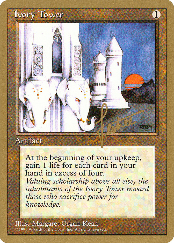 Ivory Tower (Bertrand Lestree) [Pro Tour Collector Set] 