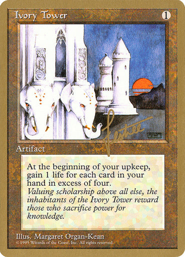 Ivory Tower (Bertrand Lestree) [Pro Tour Collector Set] 