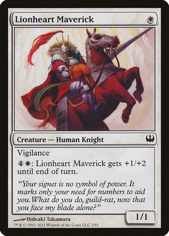 Lionheart Maverick [Duel Decks: Knights vs. Dragons] 