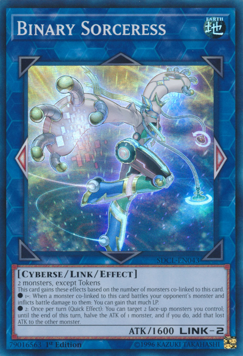 Binary Sorceress [SDCL-EN043] Super Rare 