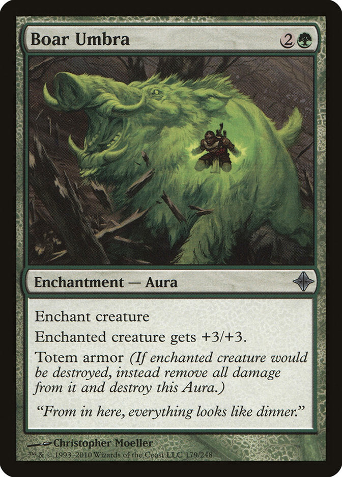 Boar Umbra [Rise of the Eldrazi] 