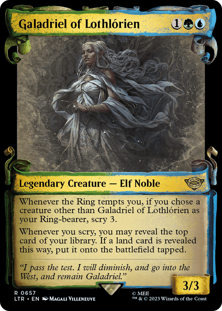 Galadriel of Lothlorien [The Lord of the Rings: Tales of Middle-Earth Showcase Scrolls] 