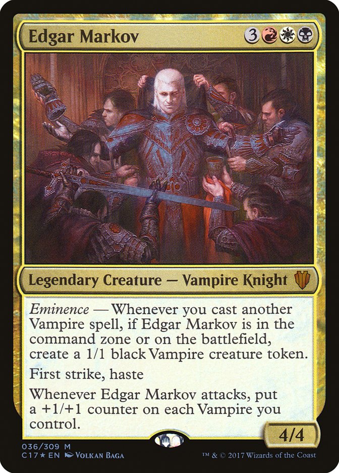 マジック：ザ・ギャザリング Edgar Markov Custom Commander deck Edgar Markov [Commander 2017]