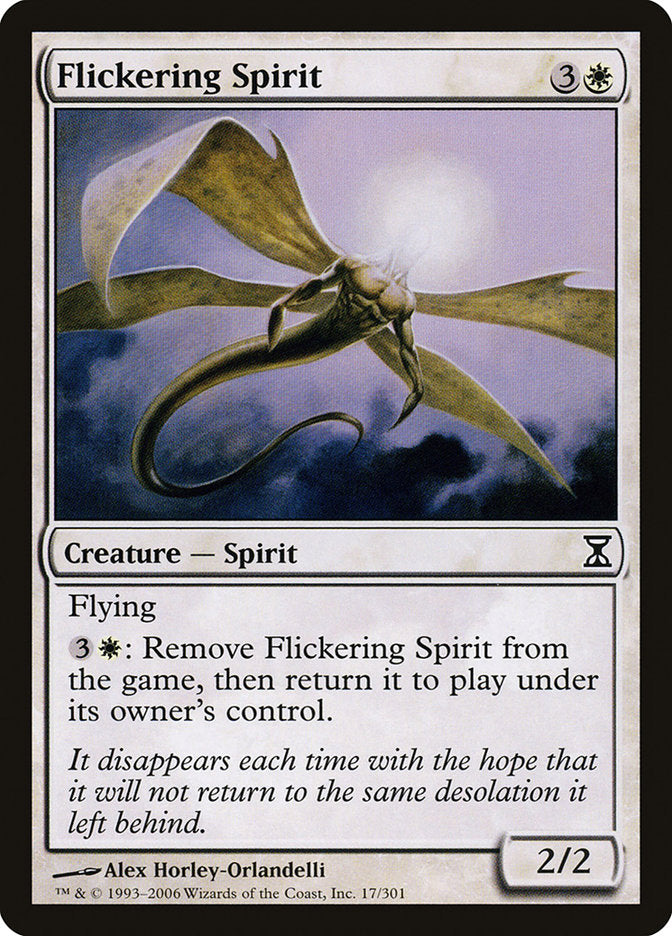 Flickering Spirit [Time Spiral] 