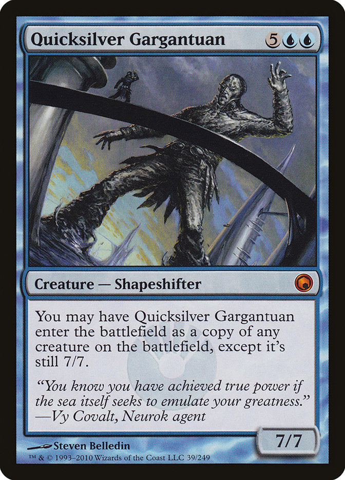 Quicksilver Gargantuan [Scars of Mirrodin] 