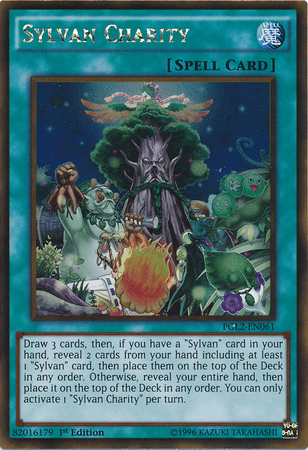 Sylvan Charity [PGL2-EN061] Gold Rare 