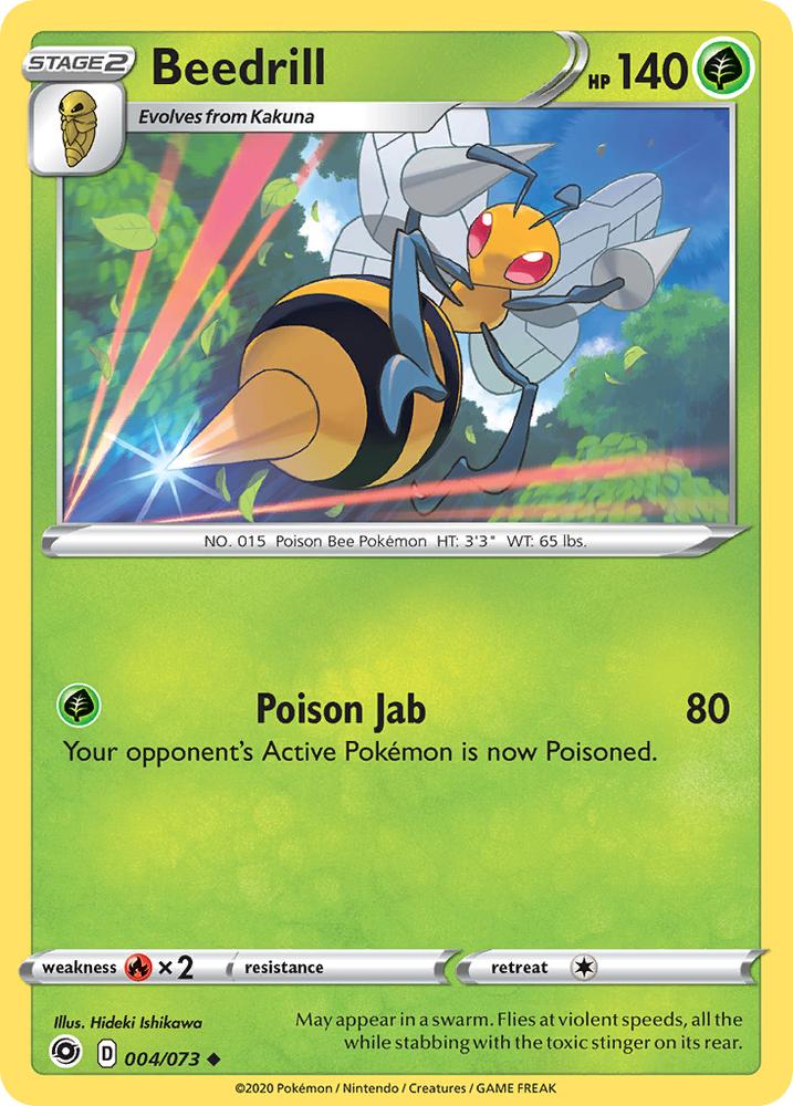 Beedrill (004/073) [Sword & Shield: Champion's Path]