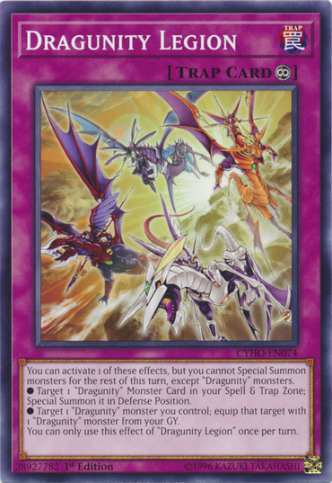 Dragunity Legion [CYHO-EN074] Common 