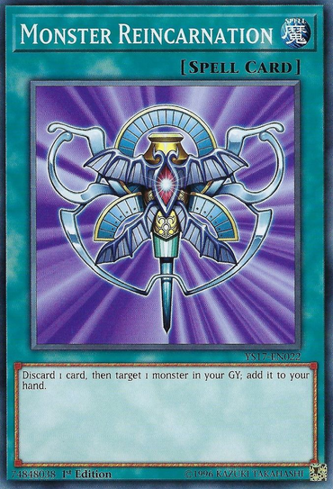 Monster Reincarnation [YS17-EN022] Common 