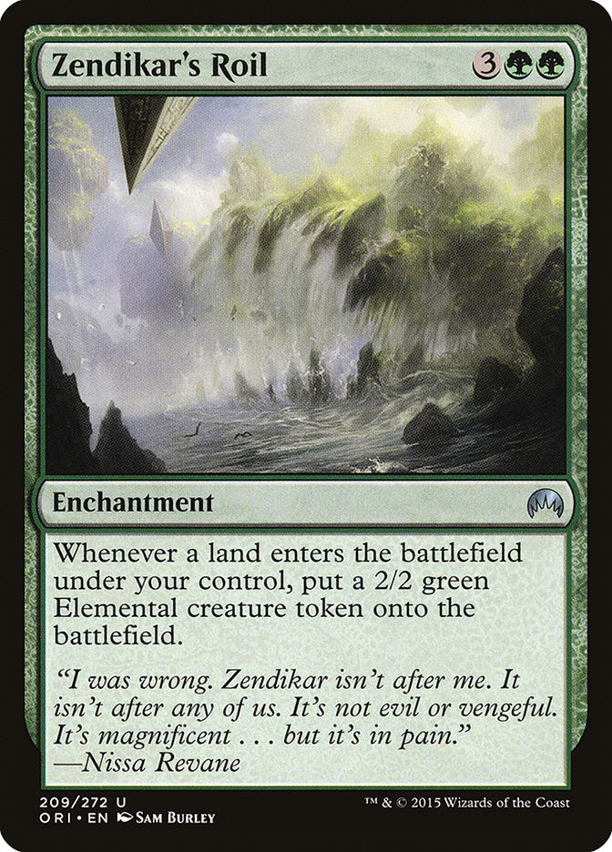 Zendikar's Roil [Magic Origins] 