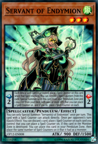 Servant of Endymion [OP12-EN008] Super Rare 