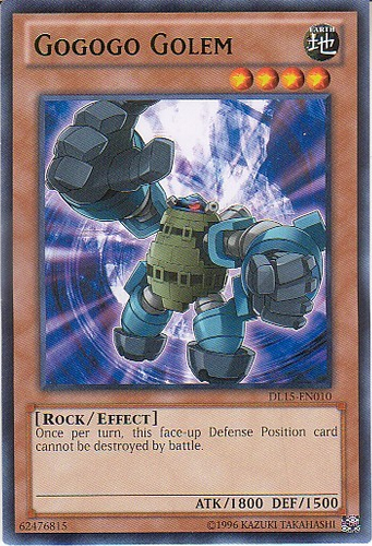 Gogogo Golem (Green) [DL15-EN010] Rare 