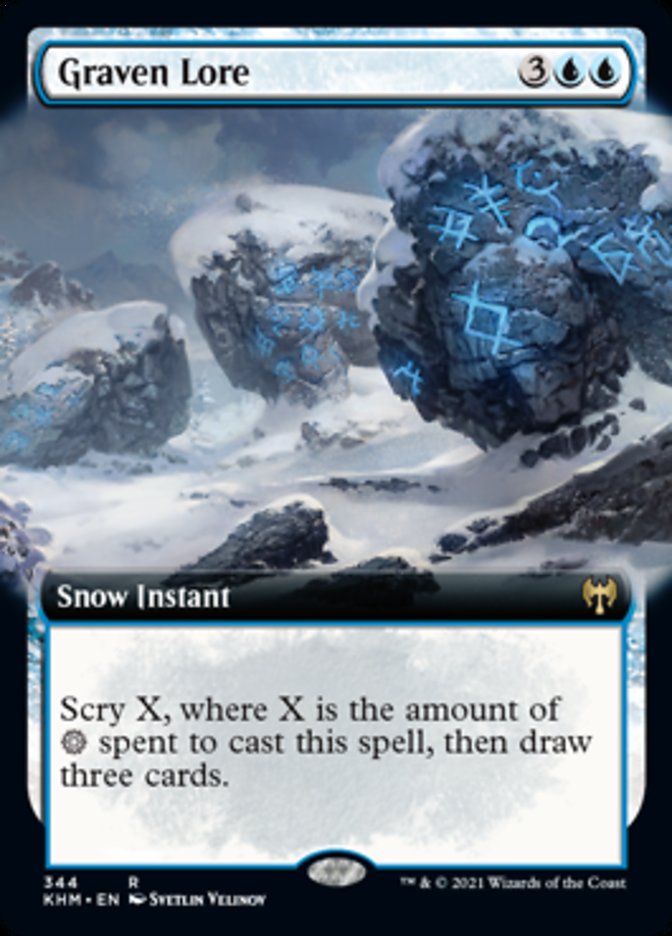 Graven Lore (Extended Art) [Kaldheim] 