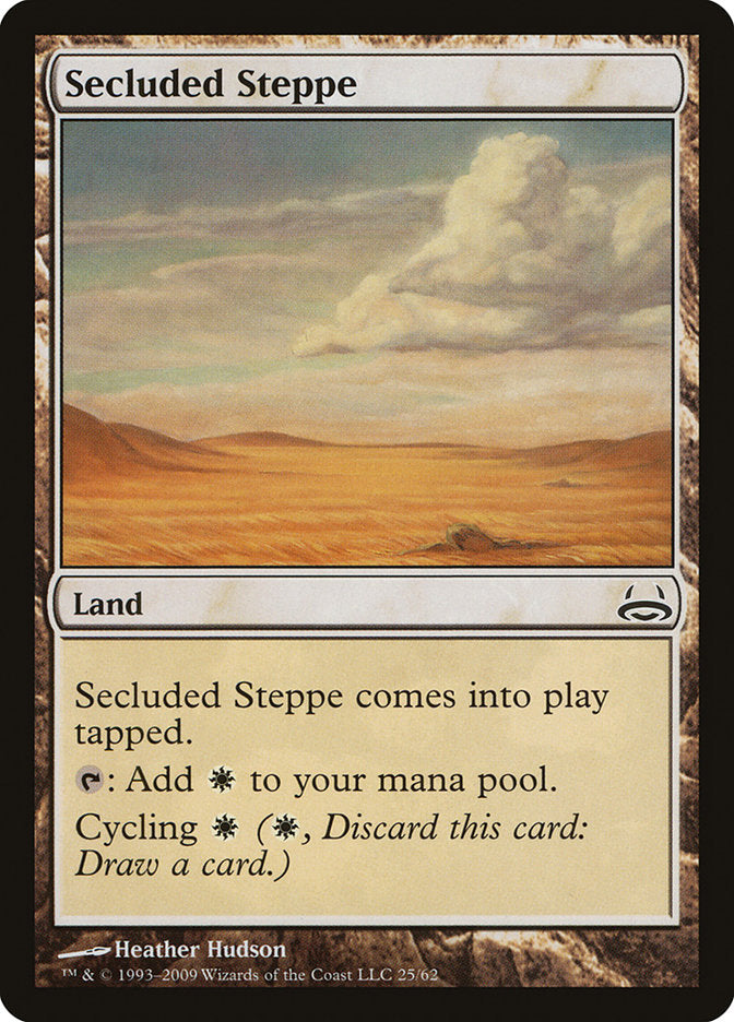 Secluded Steppe [Duel Decks: Divine vs. Demonic] 