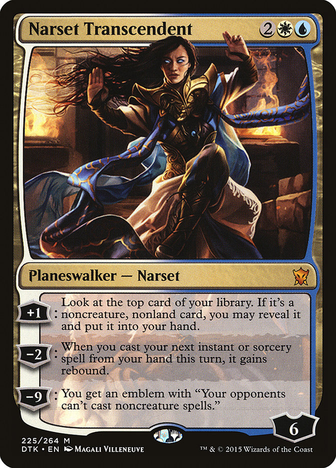 Narset Transcendent [Dragons of Tarkir] 