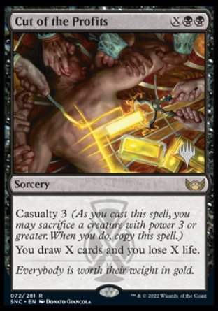 Cut of the Profits (Promo Pack) [Streets of New Capenna Promos] 