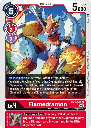 Flamedramon [EX3-008] [Revision Pack Cards] 