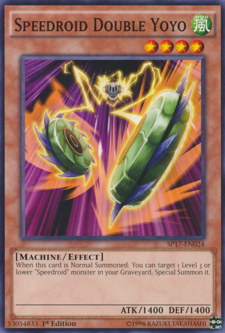 Speedroid Double Yoyo [SP17-EN024] Common 