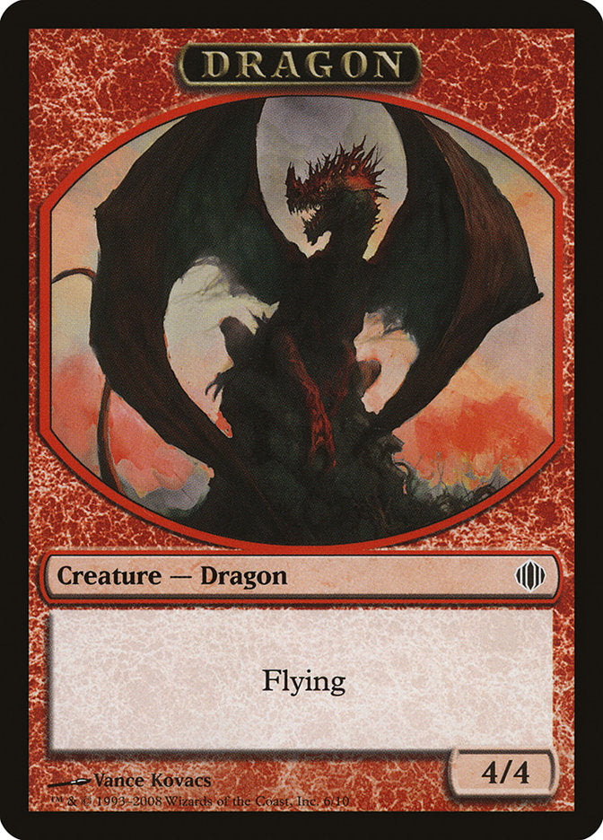 Dragon Token [Shards of Alara Tokens] 