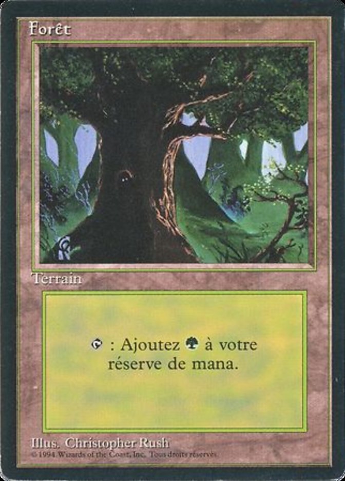 Forest (C) [Foreign Black Border] 