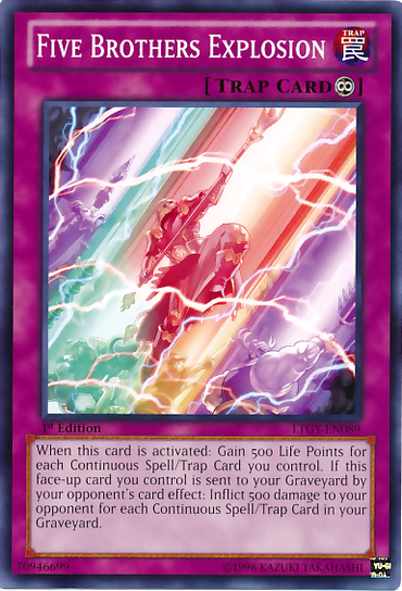 Five Brothers Explosion [LTGY-EN089] Common 