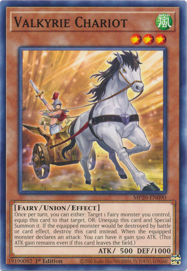 Valkyrie Chariot [MP20-EN090] Common 