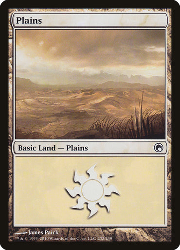 Plains (232) [Scars of Mirrodin] 