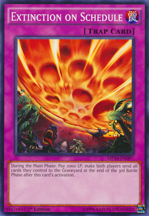 Extinction on Schedule [MP16-EN097] Common 