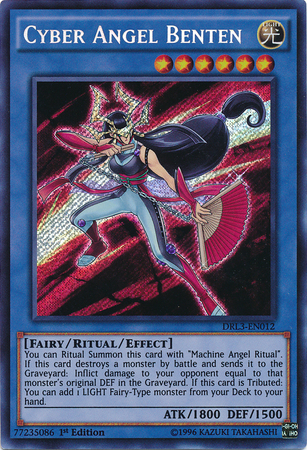 Cyber ​​Angel Benten [DRL3-EN012] Secret Rare 