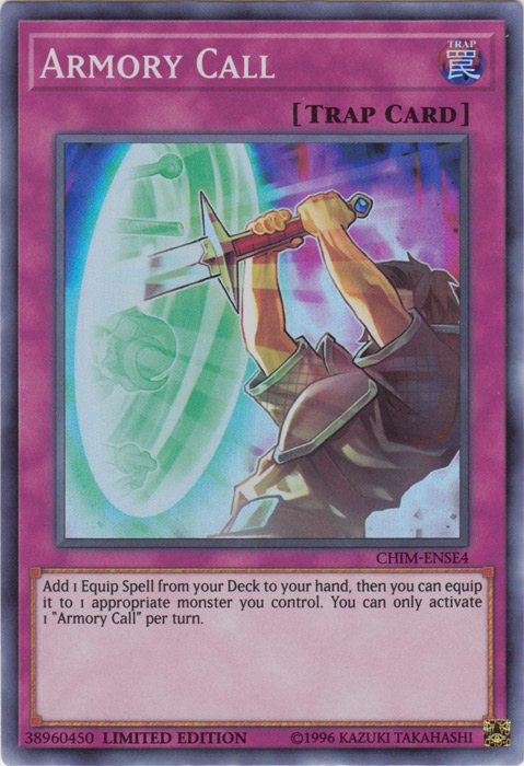 Armory Call [CHIM-ENSE4] Super Rare 
