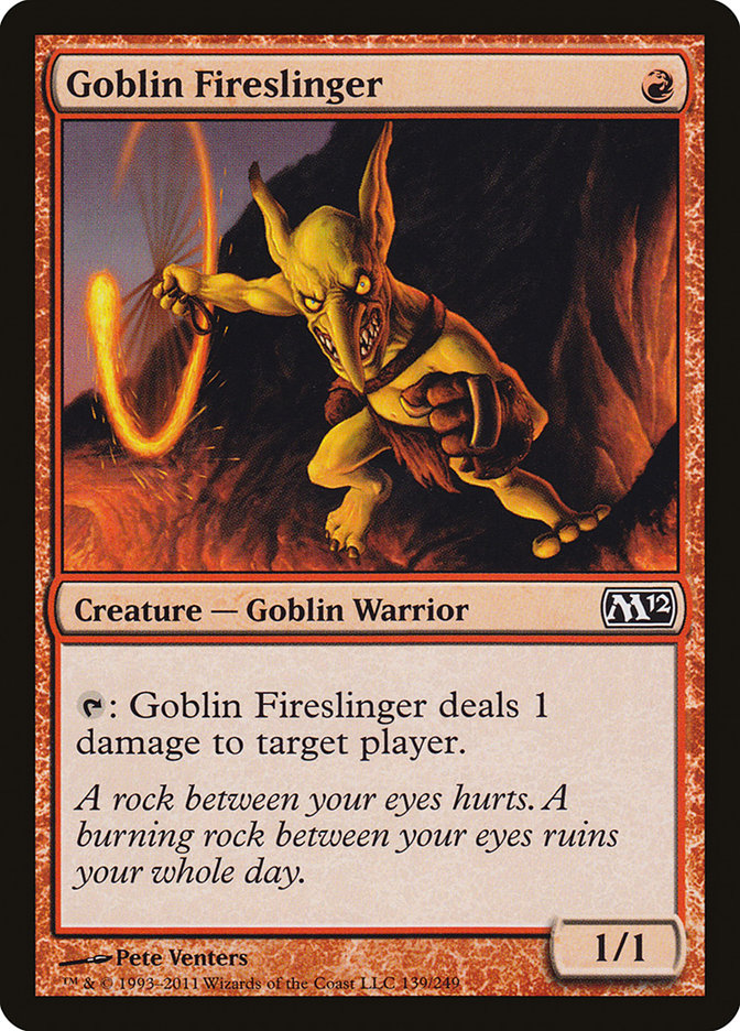 Goblin Fireslinger [Magic 2012] 