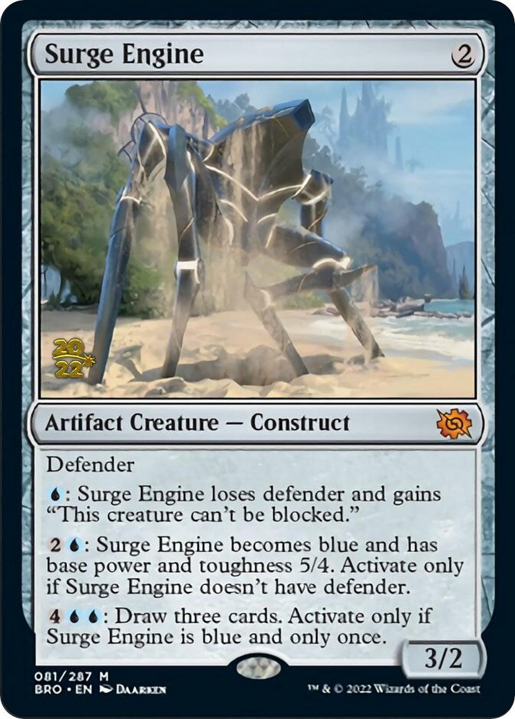 Surge Engine [The Brothers' War Prerelease Promos] 