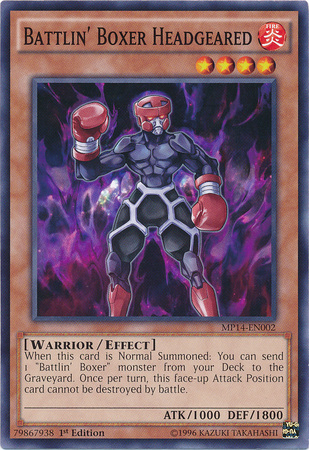 Battlin' Boxer Headgeared [MP14-EN002] Common 
