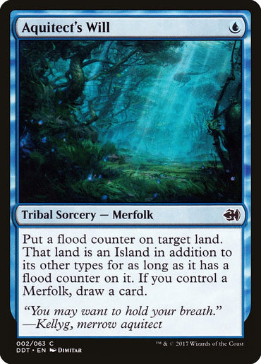 Aquitect's Will [Duel Decks: Merfolk vs. Goblins] 