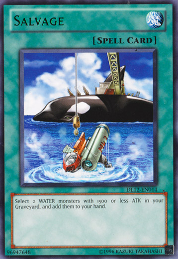 Salvage (Green) [DL12-EN014] Rare 