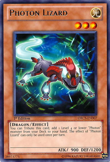Photon Lizard [ORCS-EN007] Rare 