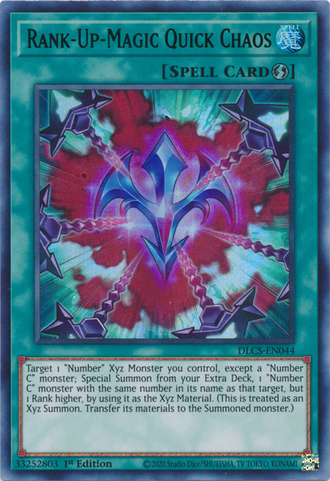 Rank-Up-Magic Quick Chaos (Green) [DLCS-EN044] Ultra Rare 
