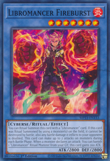 Libromancer Fireburst [MP23-EN112] Rare 