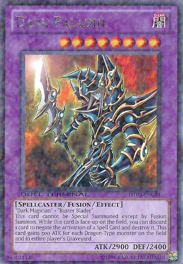 Dark Paladin [DT03-EN034] Rare 