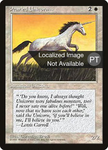 Pearled Unicorn [Fourth Edition (Foreign Black Border)] 