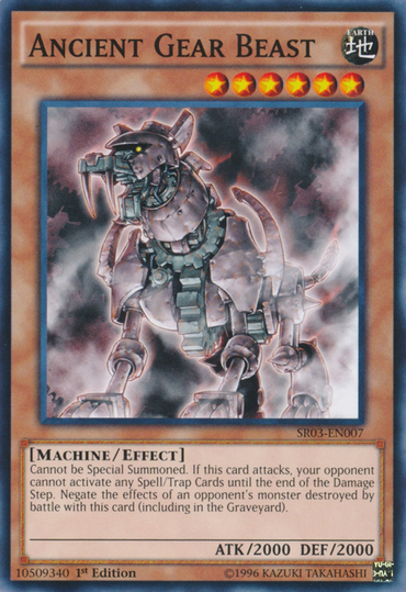 Ancient Gear Beast [SR03-EN007] Common 