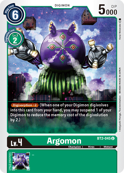 Argomon [BT2-045] [Release Special Booster Ver.1.5] 