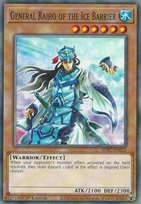 General Raiho of the Ice Barrier [SDFC-EN015] Common 