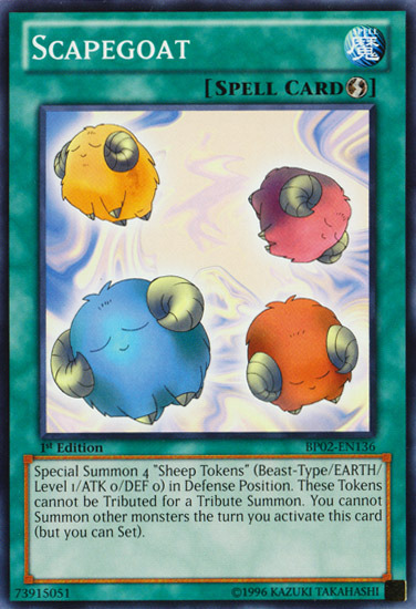Scapegoat [BP02-EN136] Mosaic Rare 